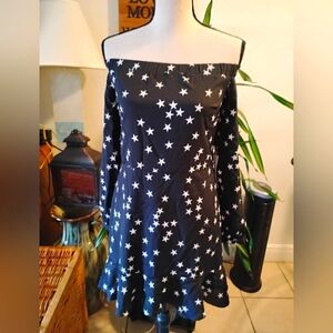 Starry Night Strapless Dress